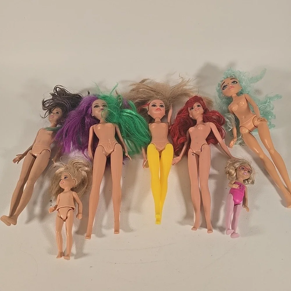 Skipper‎ Disney & Others Doll Lot Of 7 Assorted Dolls